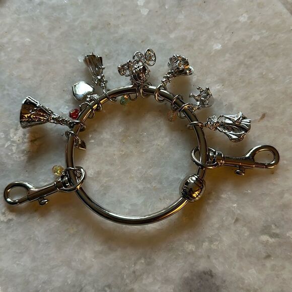 Disney Accessories - Disney Princesses Charm Keychain  AMAZING VINTAGE PIECE